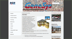 Desktop Screenshot of genesys-hannover.de